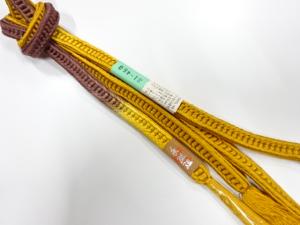 未使用品　正絹　手組帯締め